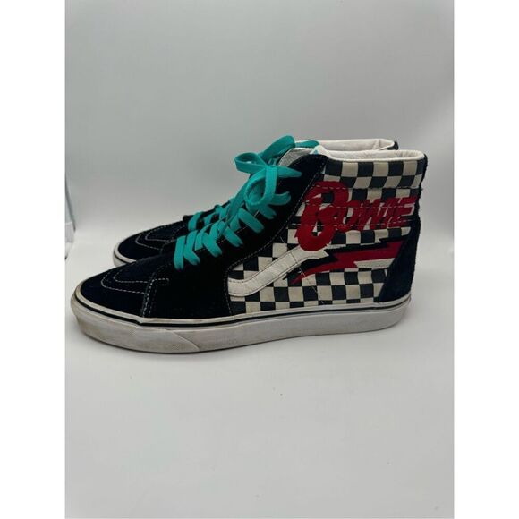 Vans Men\'s Sk8-Hi Vans‎ x David Bowie Limited Edition Suede / Canvas Sneaker